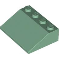 Lego kostka (kostička) 3x4 sklon (šikmá) 25°, pískově zelená (4220428)